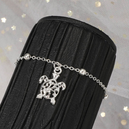 Buy Center Small Turtle Anklet - Creative Body Jewelry for Gift-Giving - Buy Center