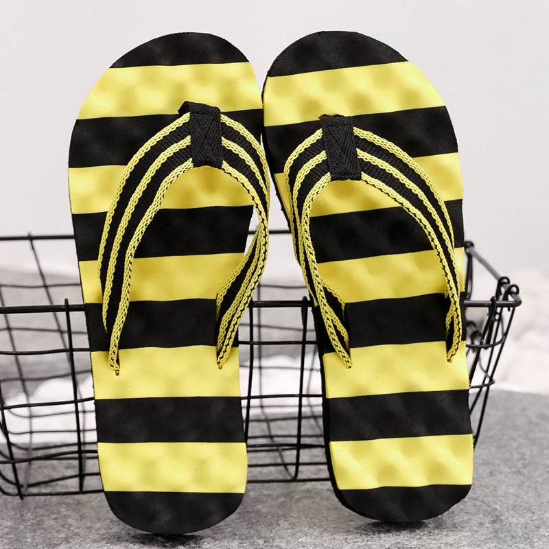Summer Men's Flip Flops - Casual Color Matching Beach Sandals 2025 - Buy Center