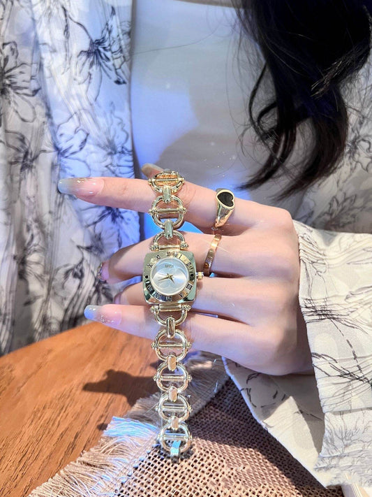 Women's Retro Small Square Bracelet Watch - Stylish & Versatile Accessory - Buy Center