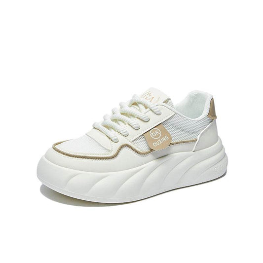 Height Increasing Breathable Sports Shoes for Women - Trendy Mid Heel - Buy Center