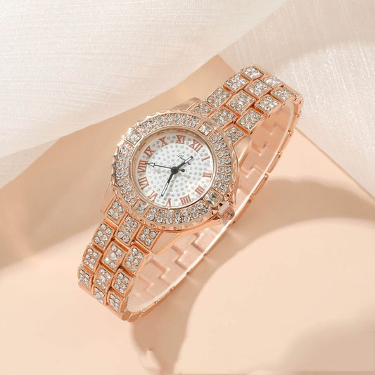 BuyCenter Women's Three-Piece Quartz Watch Gift Set - Elegant and Stylish - Buy Center