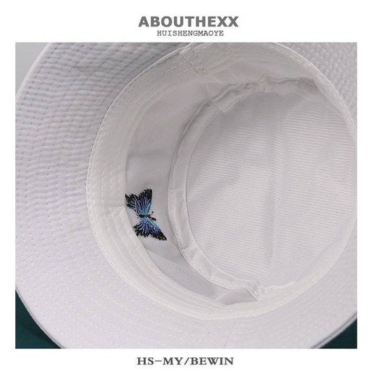 Buycenter Women's Embroidered Bucket Hat - Casual & Sun-Proof Design - Buy Center