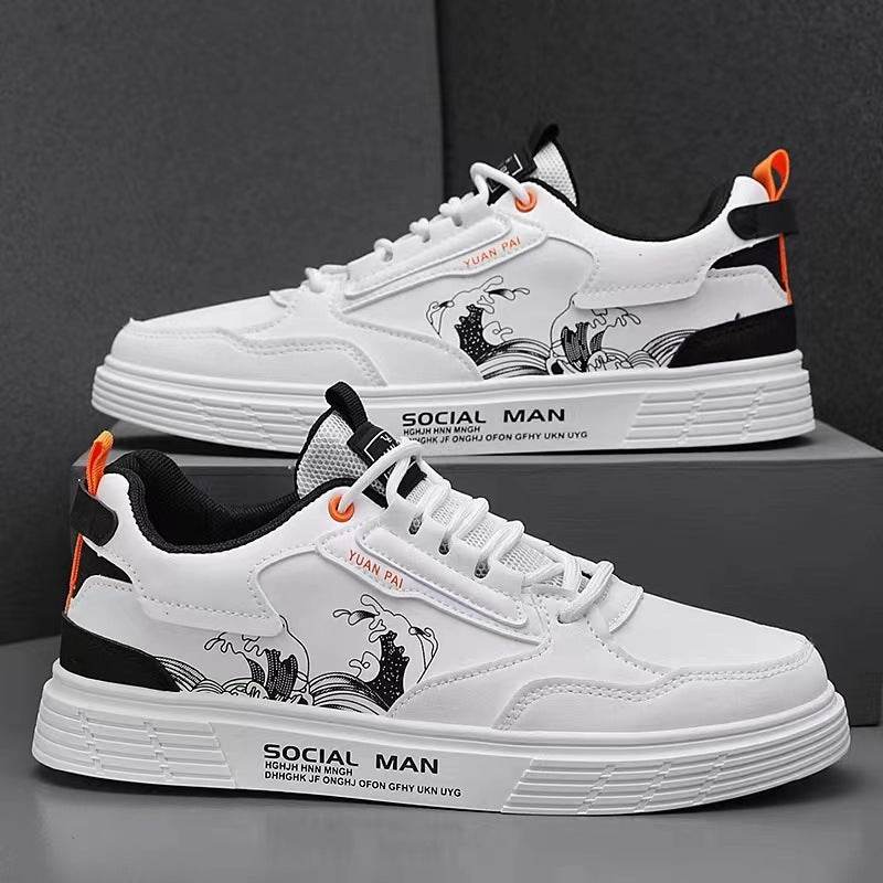 Men's Fashion Sneakers - Trendy Low Top Casual Shoes for Spring 2025 - Buy Center