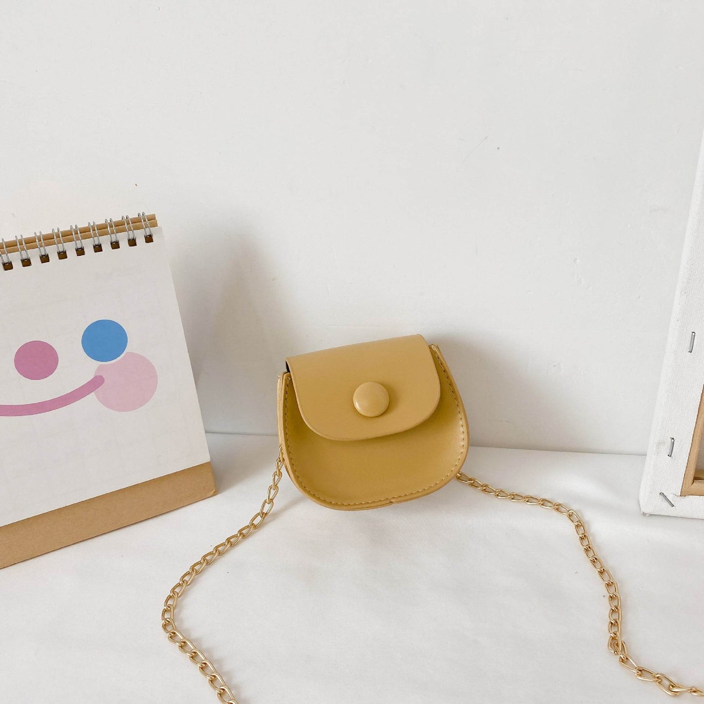 Stylish PU Leather Messenger Bag for Girls - Waterproof & Trendy 2025 - Buy Center