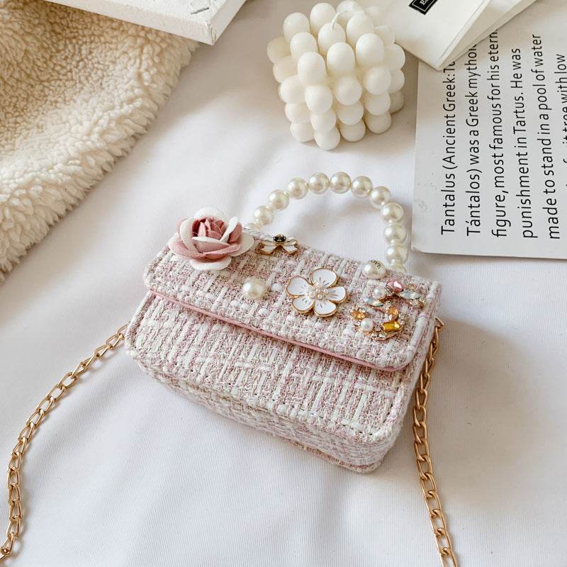 Girl's Pearl Handbag - Waterproof, Anti-Theft, Trendy Korean Design - Buy Center