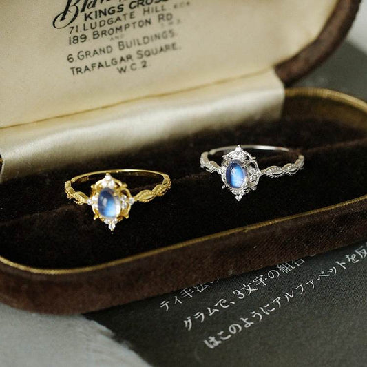 Superior Retro Geometric Engagement Ring - Gold & White Gold Options - Buy Center