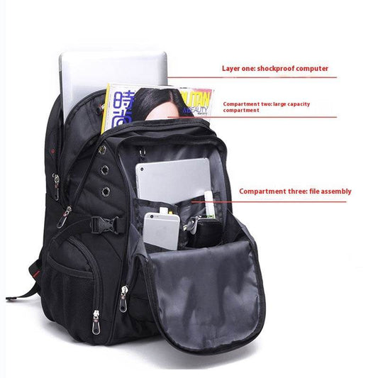 Large Capacity Waterproof USB Backpack – 56-75L for Outdoor Adventure - Buy Center