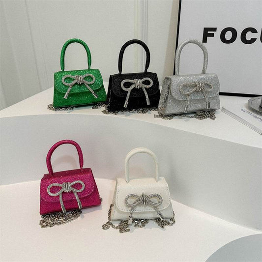 Casual 2024 Bowknot Crossbody Bag - Chic Shoulder Bag in Multiple Colors - Buy Center