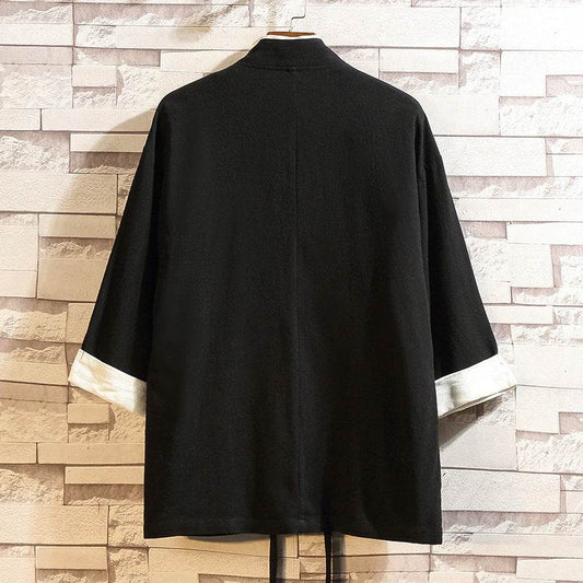 Yuyue Loose Robe Jacket - Premium Hemp Cardigan for Summer Relaxation - Buy Center