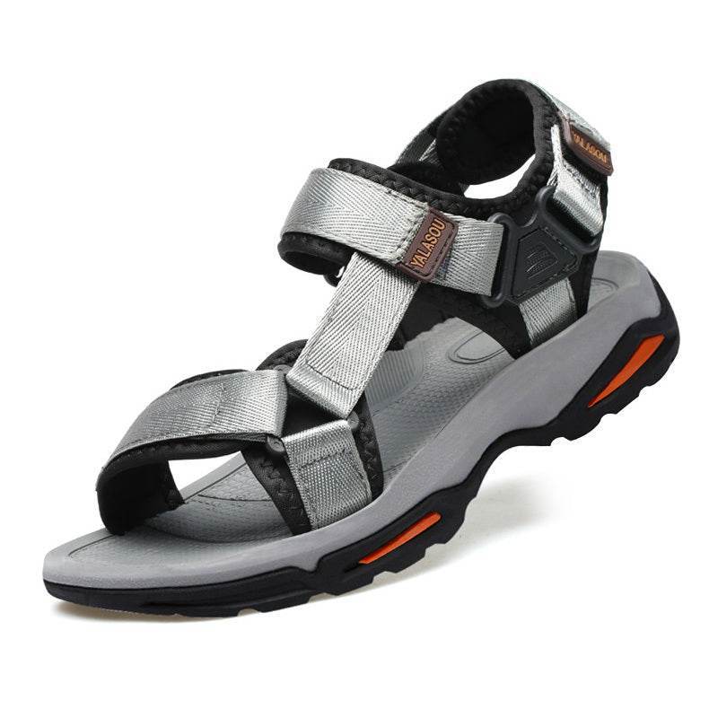 Buycenter Men's Summer Sandals - Stylish Velcro Beach Shoes - Buy Center