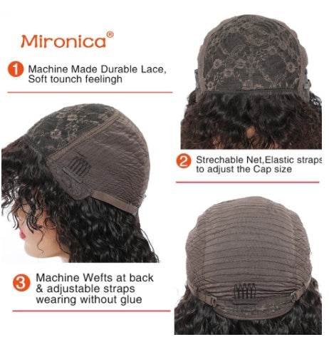 Real Human Hair Loose Wave Wig - Versatile Glamour for Every Occasion - Buy Center