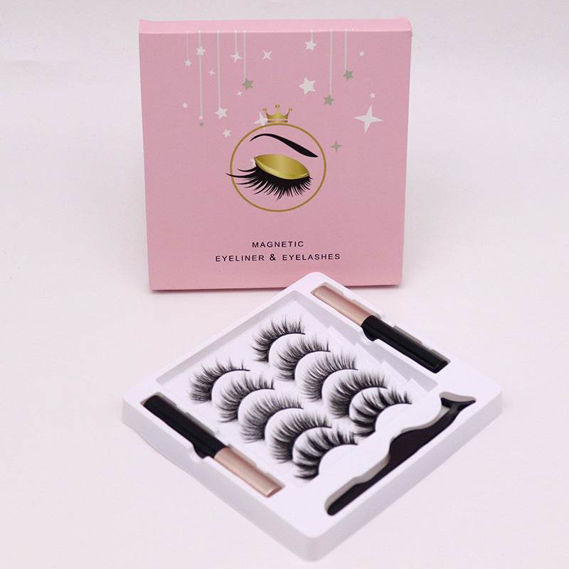 Magnetic Eyelashes Eyeliner Set - Waterproof, Long Lasting & Effortless Application - Buy Center