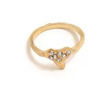 Exaggerated Emerald Snake Joint Ring Set - 7-Piece with Diamond Accents - Buy Center