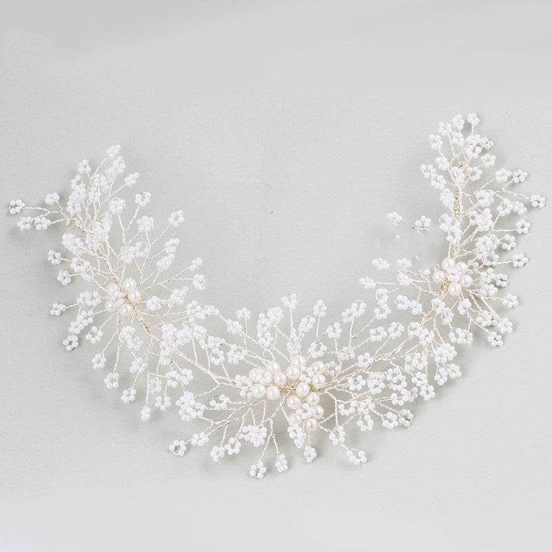 Elegant Pearl Hair Band - Chic Fashion Accessory for Weddings & Travel - Buy Center