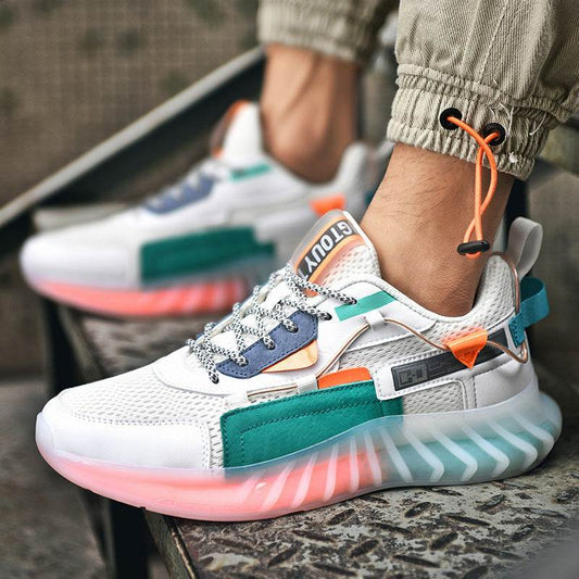 Buycenter Men's Summer Running Shoes - Breathable & Shock Absorbing - Buy Center