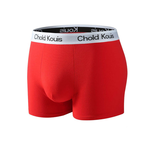 Breathable Men's Boxers - Seamless Comfort in Trendy Solid Colors - Buy Center