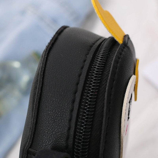 Cartoon Penguin Shoulder Bag for Kids - Soft PU, Zipper Closure Fun - Buy Center