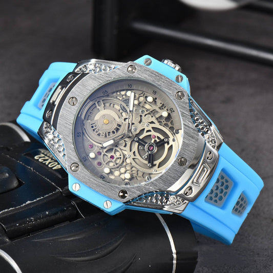 Buy Center Men's Quartz Tape Watch - Stylish Business Timepiece, 46mm Dial - Buy Center