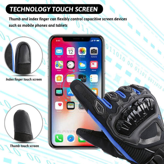 Winter Waterproof Motorcycle Gloves - Electric Heated & Touch Screen Ready - Buy Center