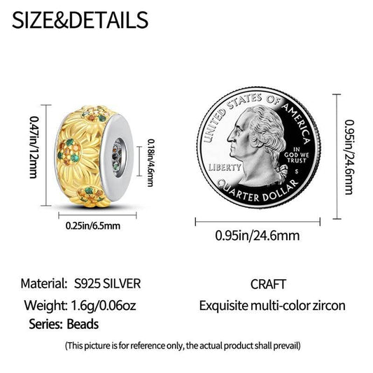 Sunflower K Gold String Bracelet - 925 Silver DIY Jewelry for Trendy Styles - Buy Center