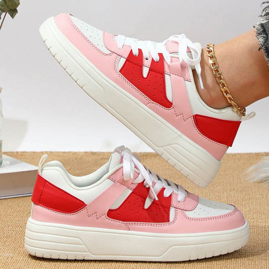 Comfortable Platform Sneakers - Soft Bottom Vulcanize Shoes for Sports - Buy Center