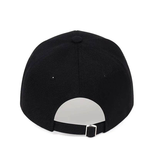 Buycenter Solid Color Sun Protection Baseball Cap - Adjustable Cotton Hat - Buy Center