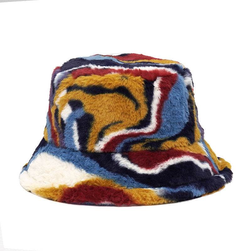 Buycenter Plush Fisherman Hat - Thick Warm Sun Shade for Men & Women - Buy Center