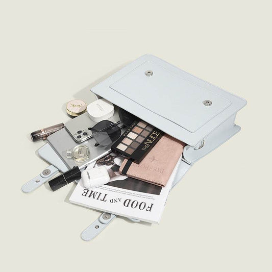 Stylish Women's Preppy Backpack - Durable PU, Clamshell Design 2025 - Buy Center