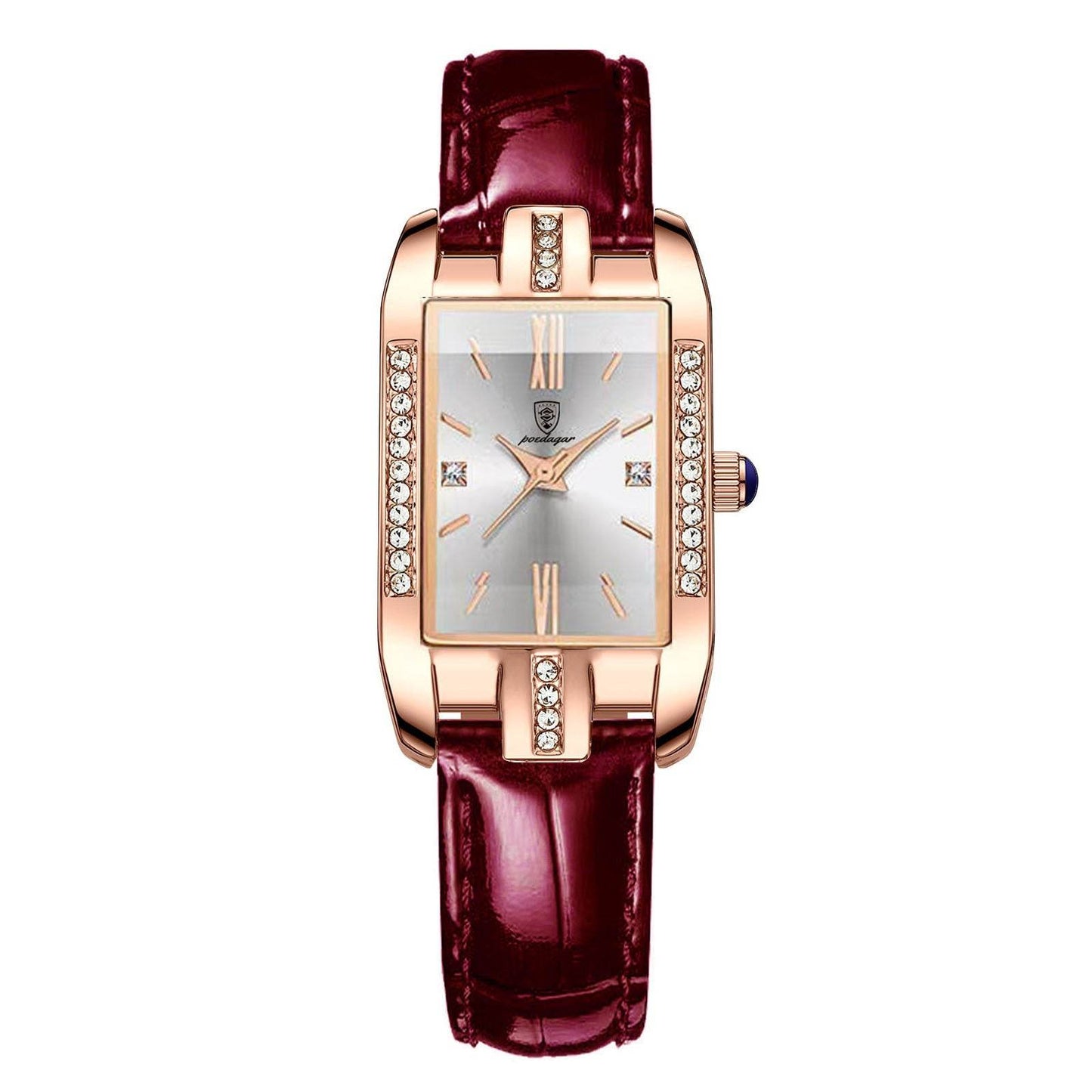 Waterproof Ultra-Thin Quartz Watch for Women - Stylish Rose Gold Design - Buy Center