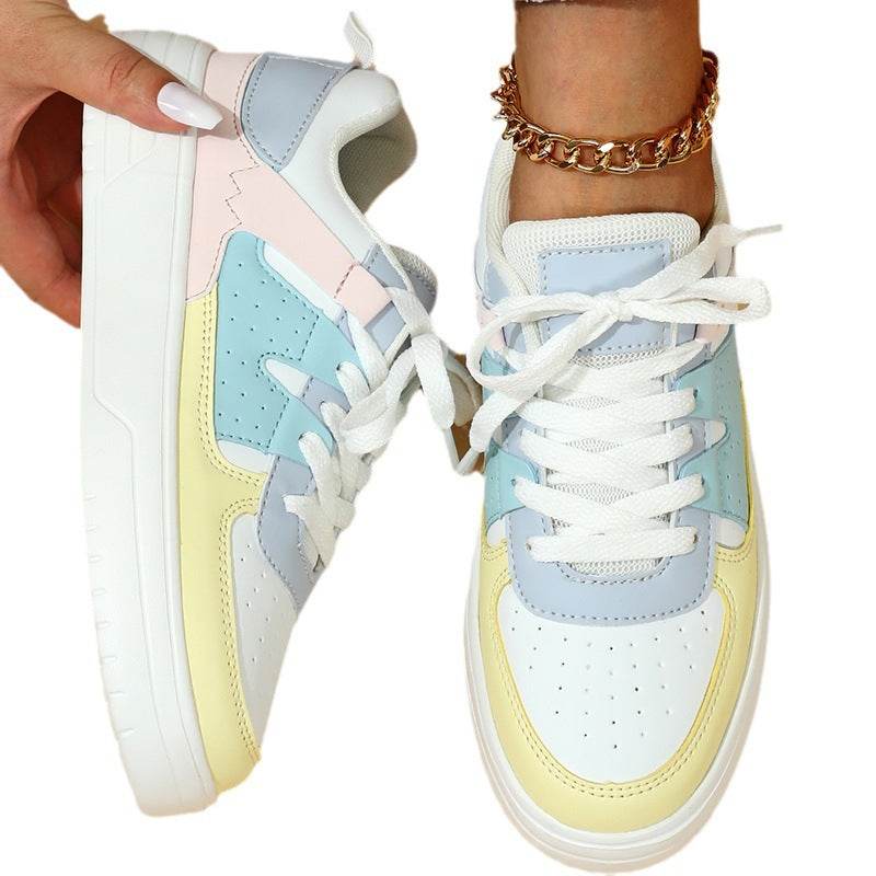 Trendy Fashion Platform Sneakers - Comfortable Casual Shoes for Couples - Buy Center