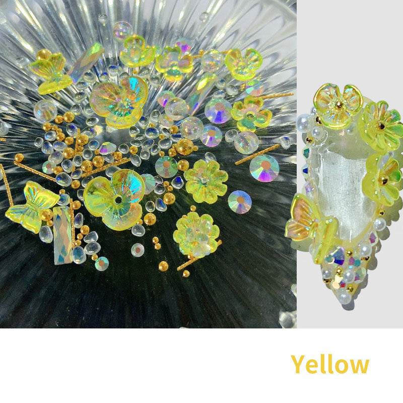 Frozen Flower Butterfly Nail Art - Unique 15g Sequins for Stunning Designs - Buy Center