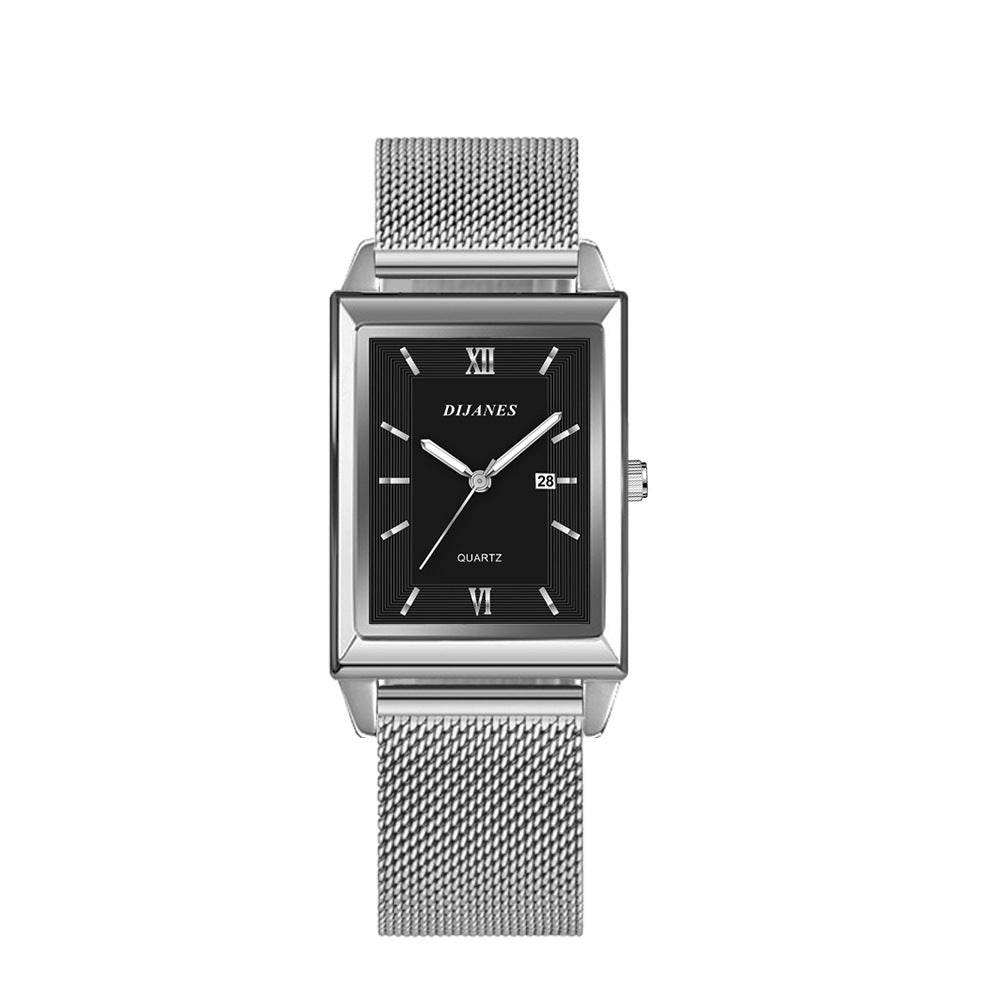 Buycenter Business Men's Casual Quartz Watch - Stylish Square Design - Buy Center