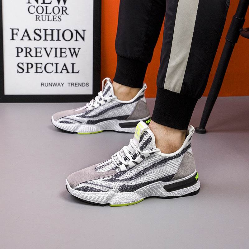 Buycenter Trendy Thick-Soled Vulcanize Shoes - Color Matching Design - Buy Center