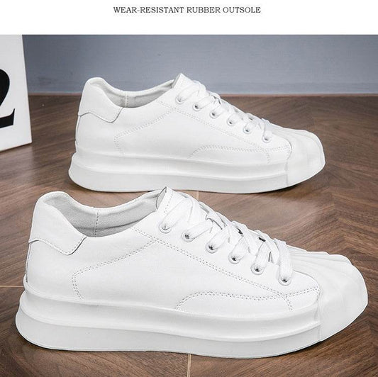 Invisible Height Increasing Insoles - Stylish Vulcanize Shoes for Men - Buy Center