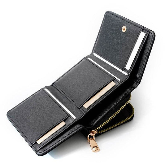 Women's Frosted Wallet - Stylish PU Leather Accessory for Urban Chic - Buy Center