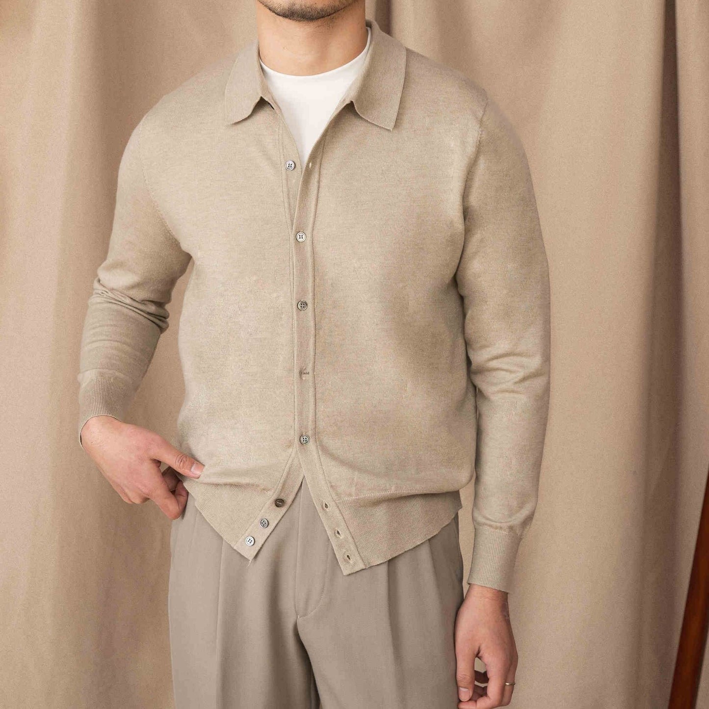 Youth Men's Long Sleeve Cotton Shirt - Stylish Modern Fit for Any Occasion - Buy Center