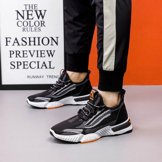 Buycenter Trendy Thick-Soled Vulcanize Shoes - Color Matching Design - Buy Center