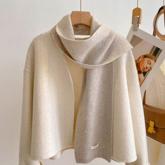 Women's Pure Wool Scarf - Cozy Wraps in Stylish Tie-Dye Colors - Buy Center