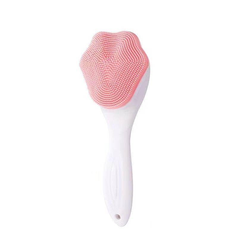 Handheld Silicone Face Scrubber - Gentle Exfoliator for Sensitive Skin - Buy Center