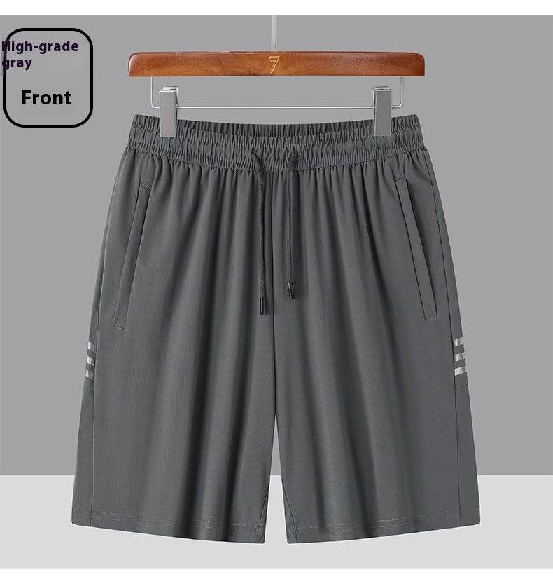 Buycenter Cotton Quick-Drying Straight Shorts - Casual & Comfortable Fit - Buy Center