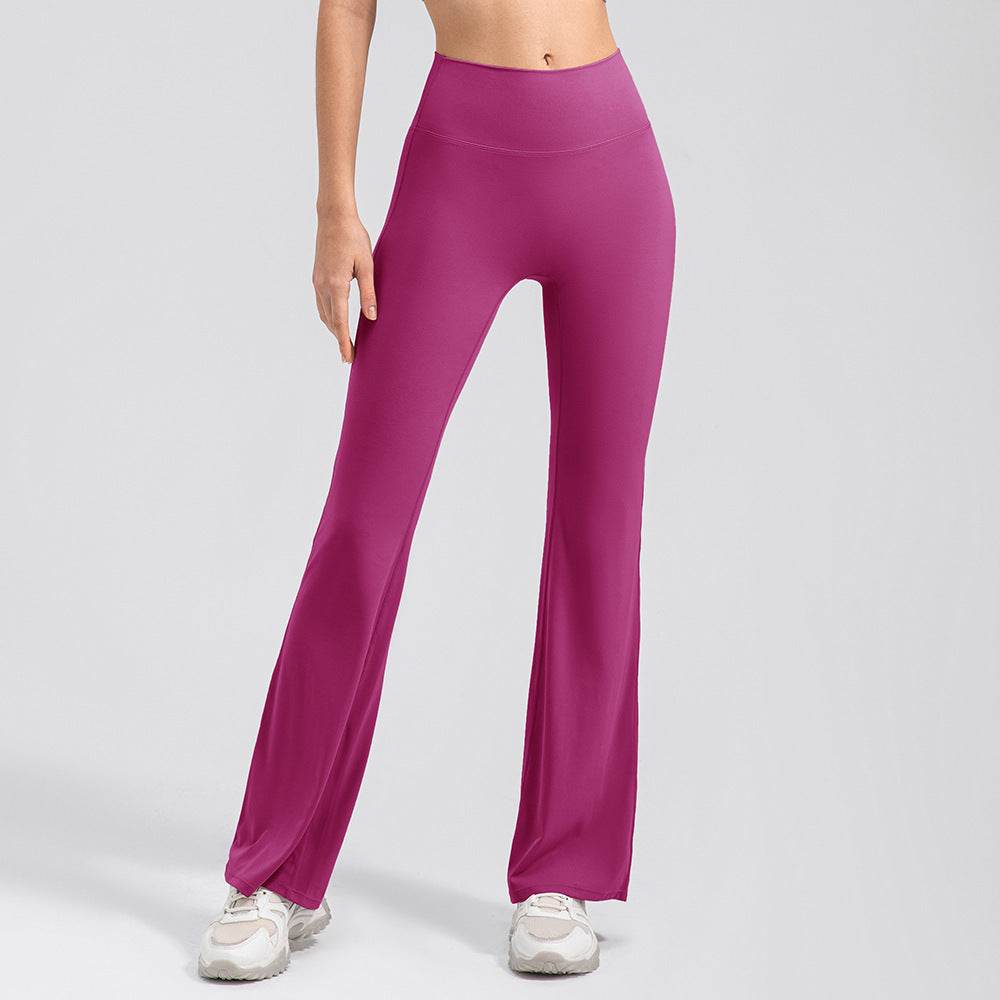 Buycenter High Waisted Hip Lifting Yoga Pants - Flared, Breathable Fit - Buy Center