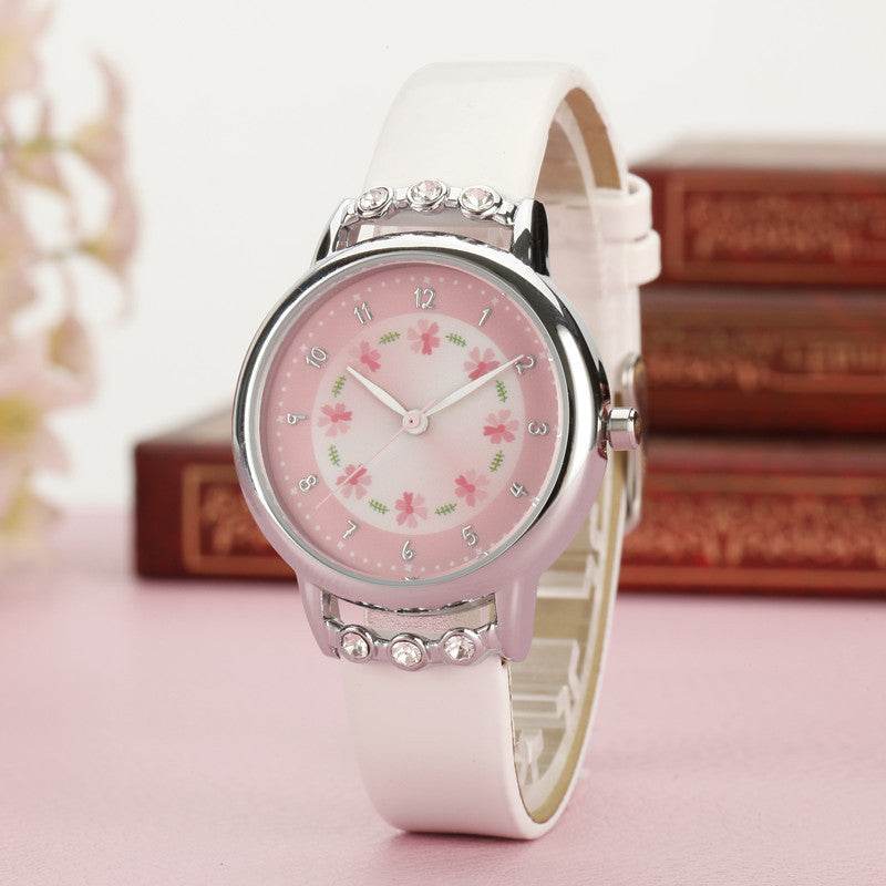 Stylish Waterproof Quartz Watch for Girls - Trendy Colors and Modern Design - Buy Center