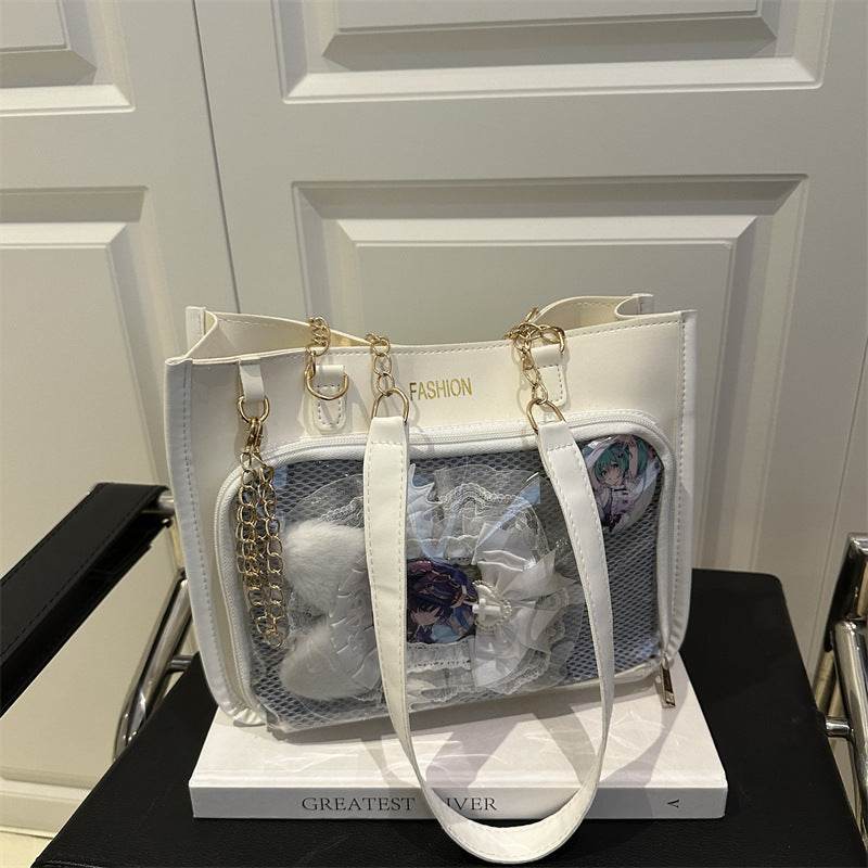 Buycenter Japanese Style Large Capacity Totes - Simple Casual Design - Buy Center