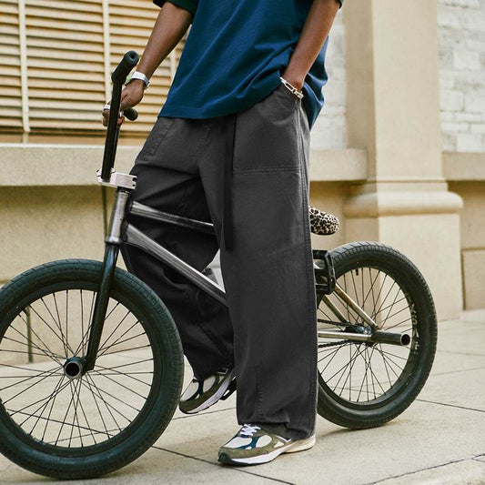 Trendy Street Casual Trousers - Mid Waist Cargo Pants for All Sizes - Buy Center