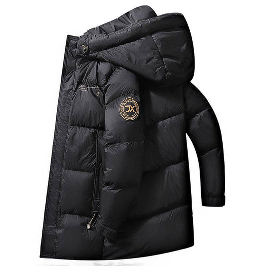 New Winter Men's Duck Down Jacket - Warm & Stylish in Black & Blue - Buy Center