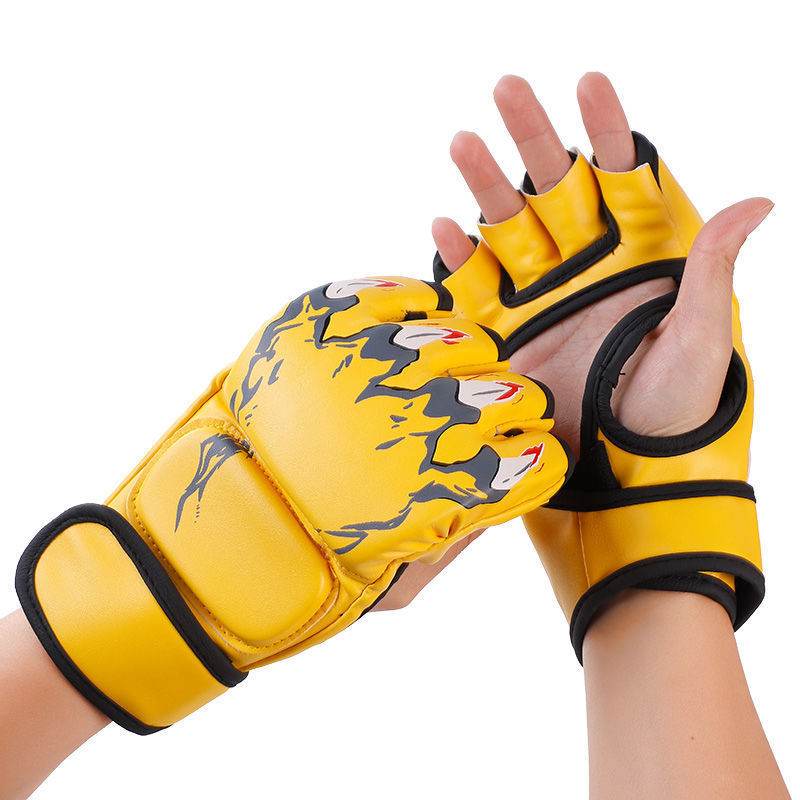 Sandbag Combat Boxing Gloves - Durable PU, Trendy Styles for Training - Buy Center