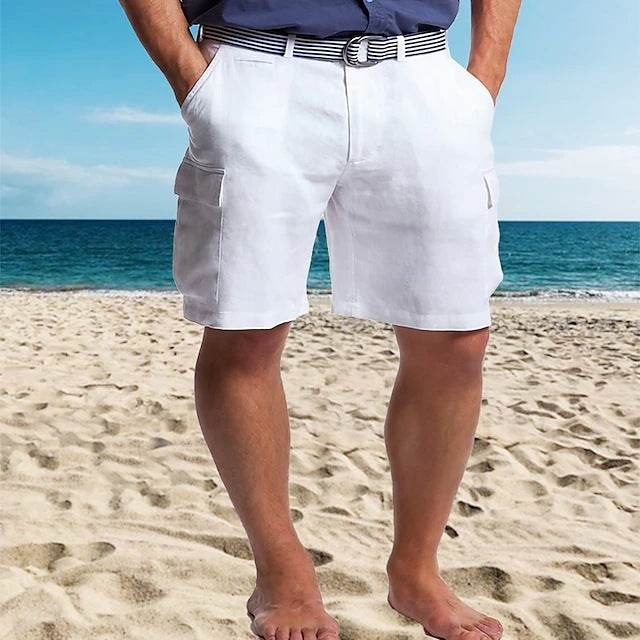 Buycenter Multi-Pocket Cotton Shorts - Comfortable and Breathable Design - Buy Center