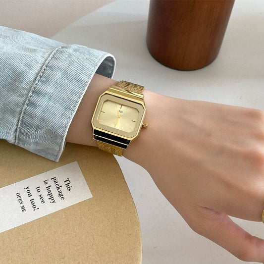 Light Luxury Women's Watch - Elegant Square Dial in Stunning Colors - Buy Center