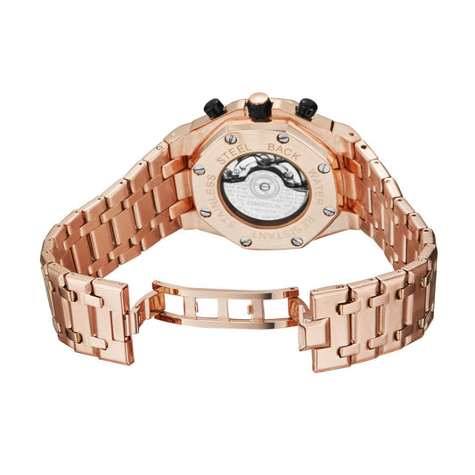 Three-Eye Waterproof Mechanical Watch - Stylish Automatic Timepiece 2025 - Buy Center