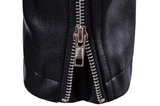 Trendy Men's Motorcycle Leather Jacket - Genuine Cow Split Suede 2025 - Buy Center